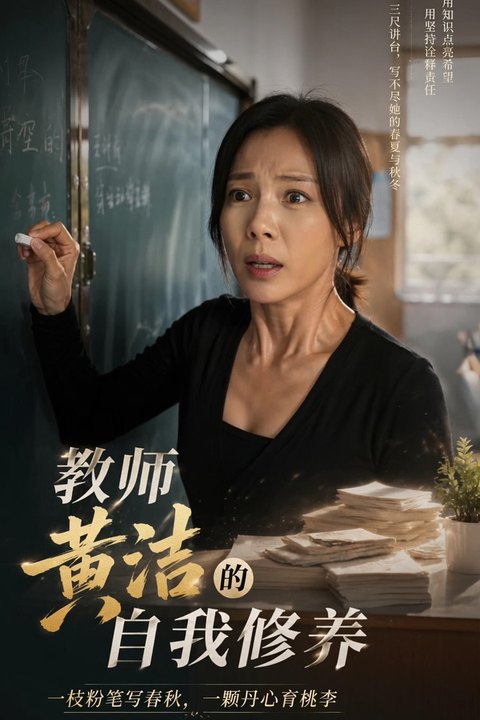 教室黄洁的自我修养海报