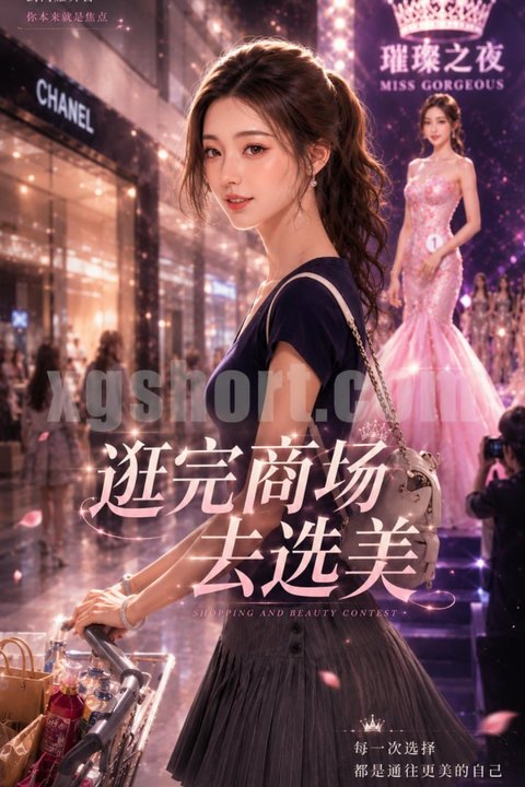 逛完商场去选美海报