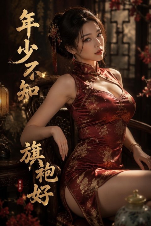 年少不知旗袍好海报