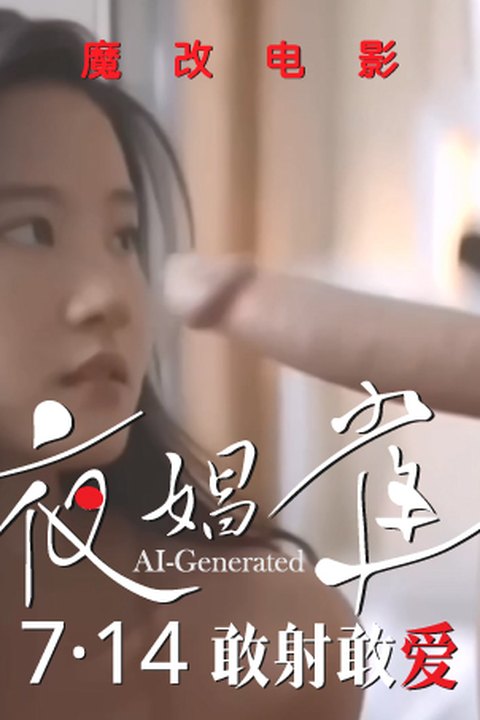 魔改电影《夜孔雀》刘亦菲饰埃尔莎丰满巨乳翘臀被马荣成都丝房后入式猛操淫水四溅海报