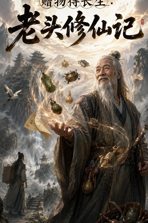 赠物得长生：老头修仙记海报