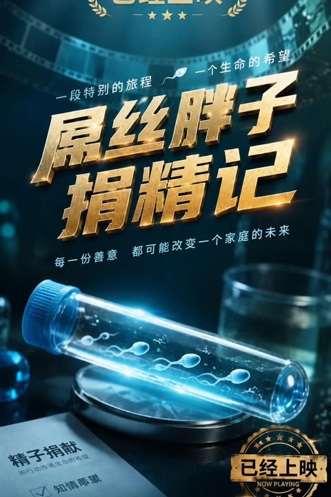 屌丝胖子捐精记海报