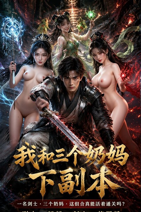 我和三个奶妈下副本海报