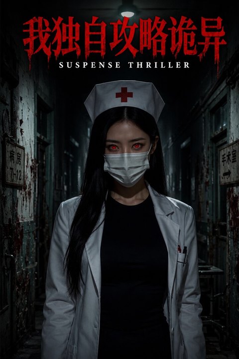 我独自攻略诡异海报