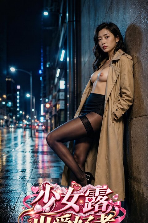 少女露出爱好者海报