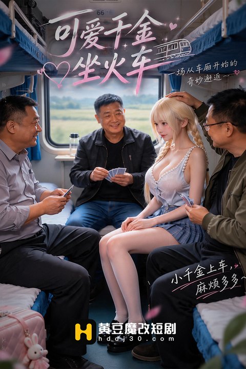 可爱千金坐火车海报