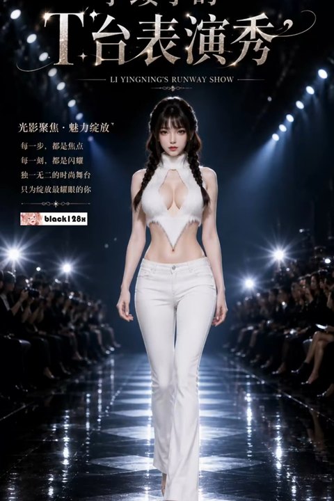 凡人修仙传 李缨宁 T台表演秀海报