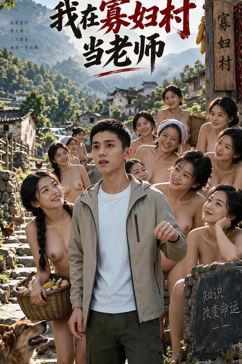 我在寡妇村当老师海报