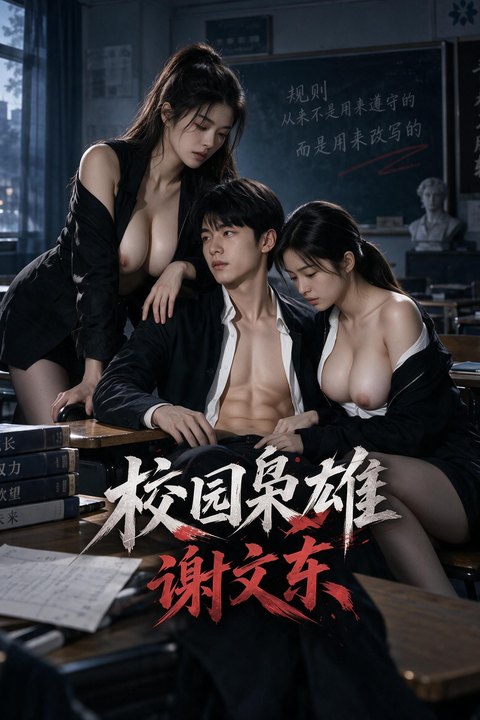 校园枭雄谢文东海报