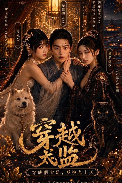 穿越成太监 黄果9月最新后宫AI成人短剧预告在线看海报
