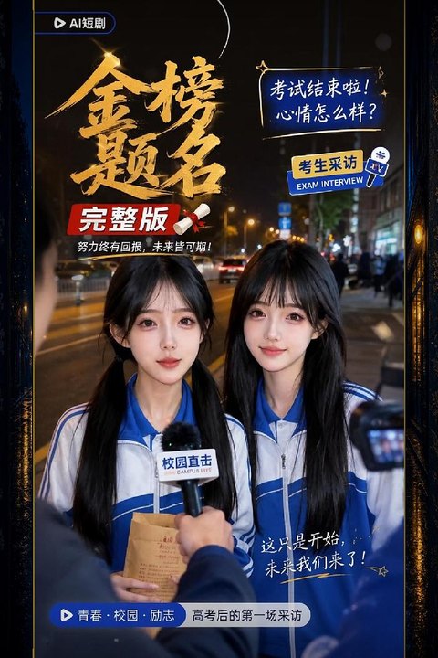 金榜题名 高考搜身检查大尺度私密摸索海报