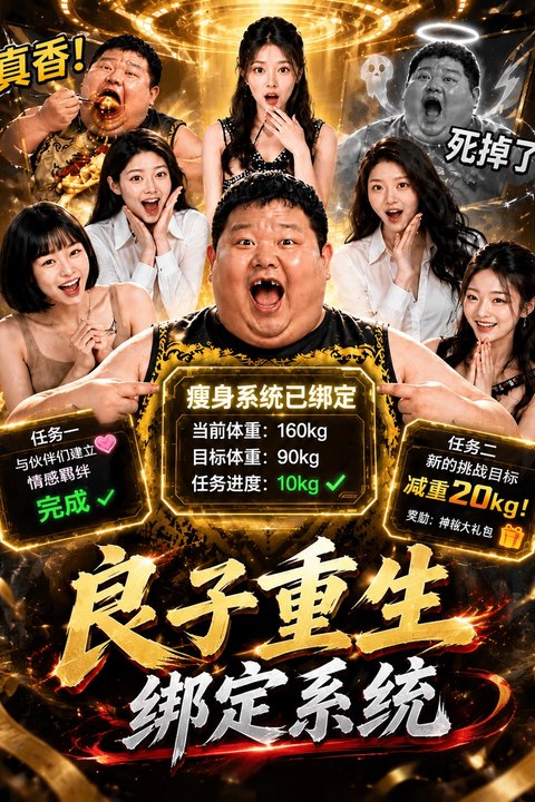 良子重生绑定系统 逆袭型男情色AI短剧在线观看海报