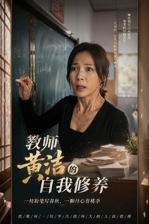 教室黄洁的自我修养 绝色女教师被养大侄子威胁大尺度偷欢海报
