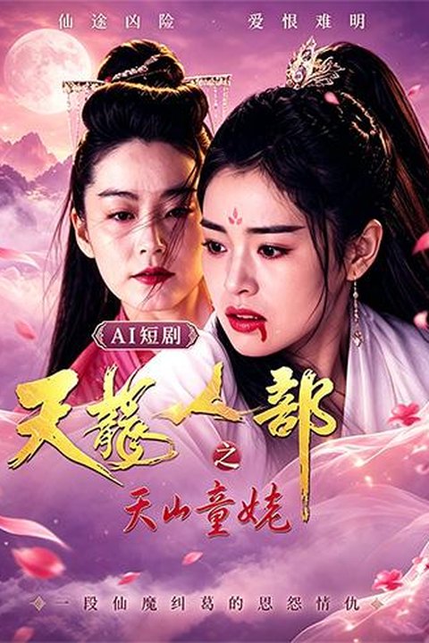 AI魔改 天山童姥 林青霞携手巩俐张敏绝色女神 激情乱斗碰撞海报