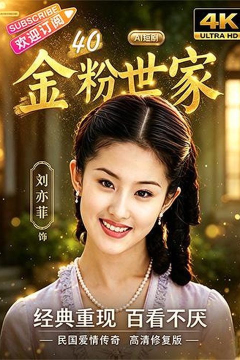 AI魔改 金粉世家上 董洁携手刘亦菲舒畅豪门反差 激情上演红尘乱世海报