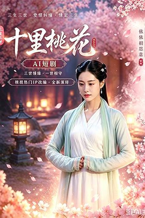 AI魔改 三生三世十里桃花 杨幂携手迪丽热巴祝绪丹激情沉沦爱恨海报