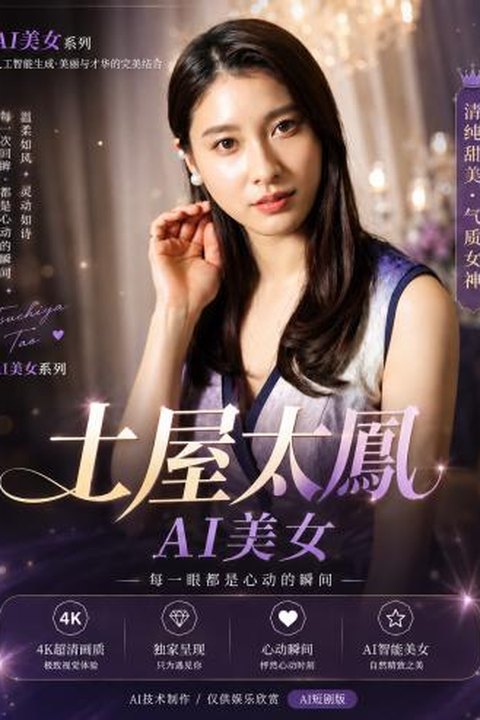 AI魔改 弥留之国的爱丽丝下 土屋太凤火辣携手三吉彩花绝地缠绵海报