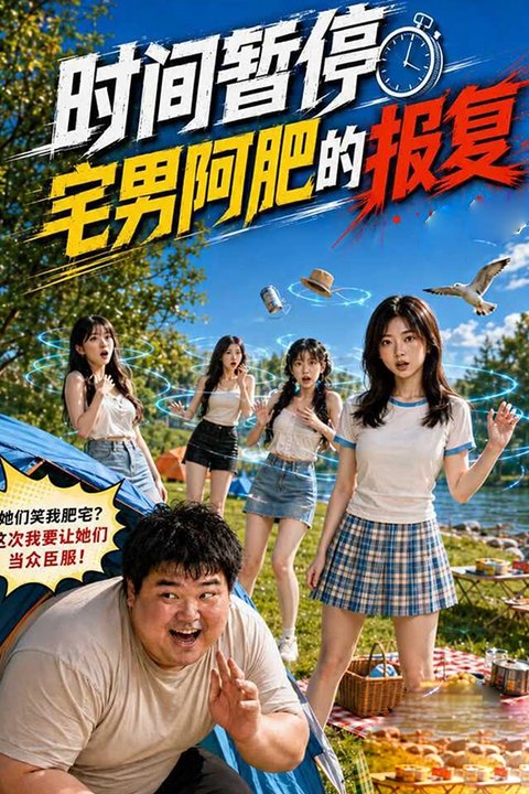 时间暂停 宅男阿肥的报复 幻想调教复仇短剧海报