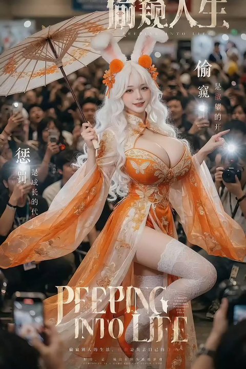 偷窥人生 偷窥视角COS现场发情海报